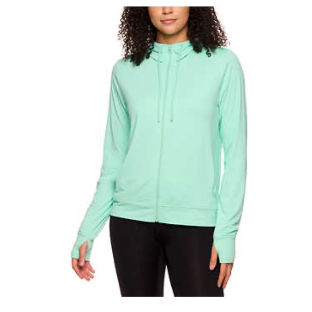 Head Cooldown Jacket Mint Green Small